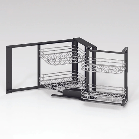 Rổ góc nan Ovan Hafele OLLA (548.21.022) - Inox 304 - Liên hoàn