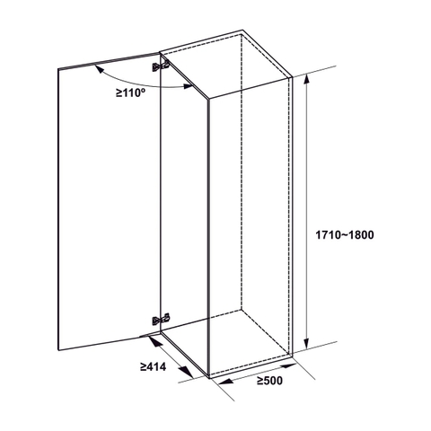 Rổ tủ đồ khô Hafele Dolce (548.65.073) - 12 Rổ - Inox 304
