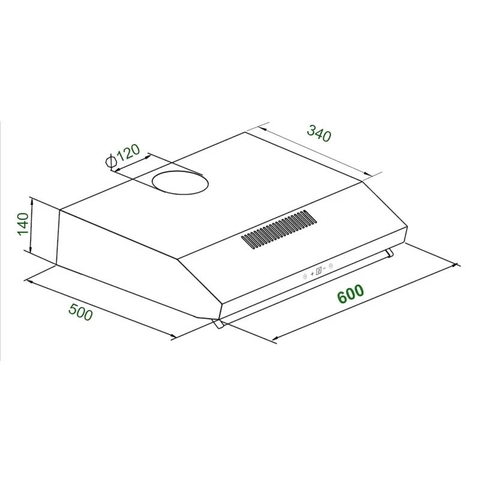 Máy Hút Mùi KAFF KF-688I