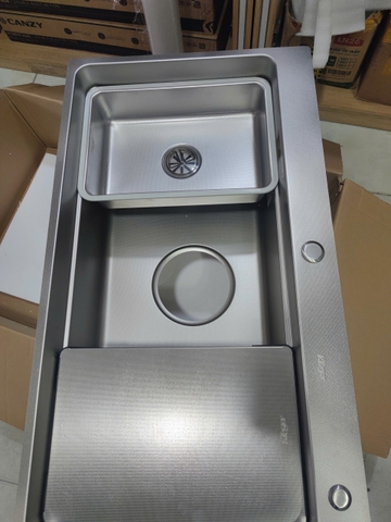 Chậu rửa bát Kluger KG7644FS Plus – Linen cao cấp