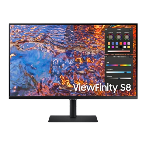 Màn Hình SAMSUNG ViewFinity S8 LS32B800PXEXXV (32.0 inch - 4K - IPS - 60Hz - 5ms - USB TypeC - Network RJ45)