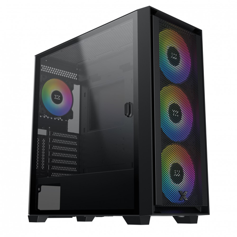 Vỏ Case Xigmatek Anubis Pro 4FX EN40771 (EATX, 4 Fan ARGB, Màu Đen)