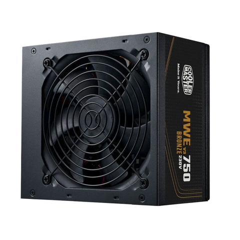 Nguồn máy tính Cooler master MWE BRONZE 750 V3 230V A/EU CABLE 750W ATX 3.1 (MPE-7501-ACABW-3B)