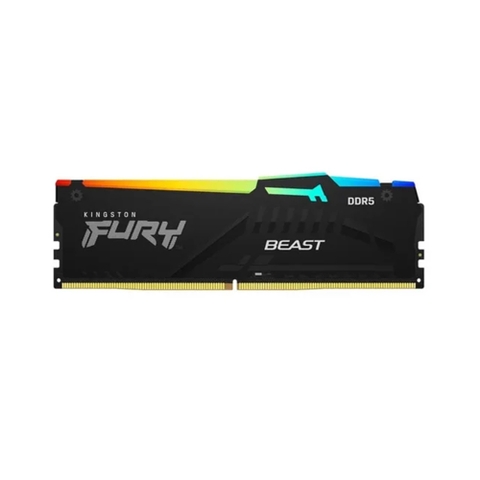 RAM PC Kingston FURY Beast RGB DDR5 6000MHz (AMD EXPO+INTEL XMP)