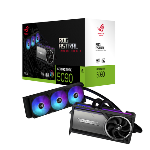 VGA Asus ROG LC Astral RTX 5090 32GB GDDR7 (ROG-ASTRAL-LC-RTX5090-32G-GAMING)