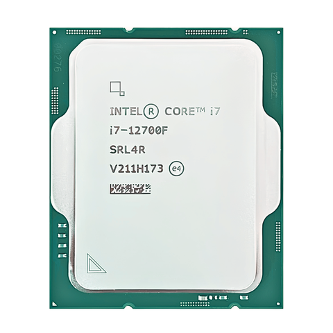 CPU Intel Core i7 12700F | 12 Nhân/20 luồng, 25MB Cache, 65W, Max 4.9GHz - Tray / Box