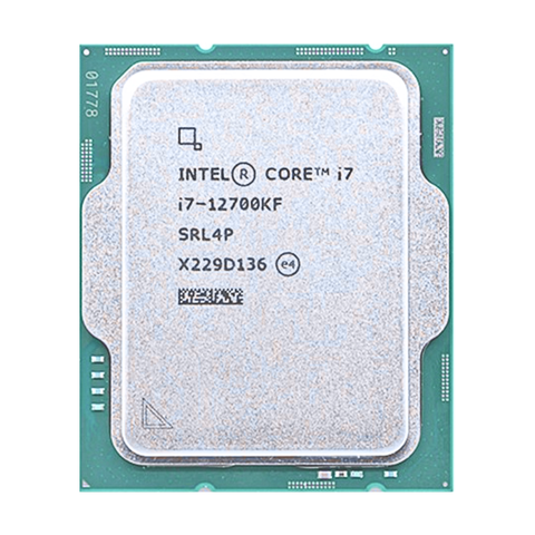 CPU Intel Core i7 12700KF | 12 Nhân/20 luồng, 25MB Cache, 125W, Max 5.0GHz - Tray / Box