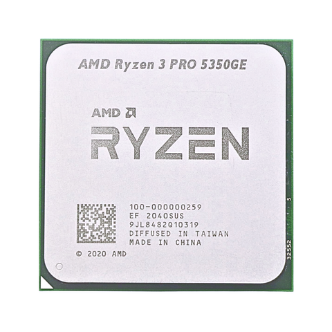 CPU AMD Ryzen 3 PRO 5350GE (AMD AM4 - 4 Core - 8 Thread - Base 3.6GHz - Turbo 4.2GHz - Cache 10MB) - Tray / Box