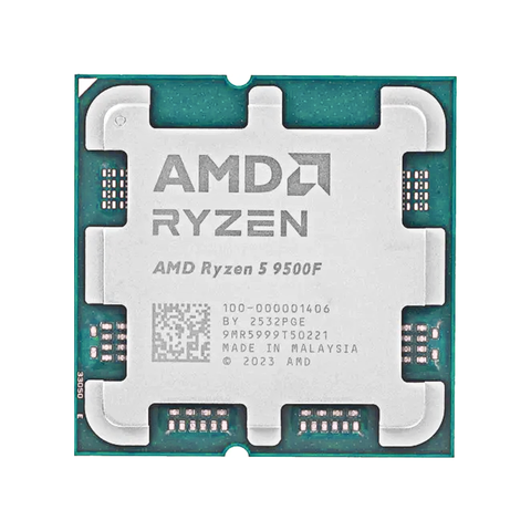 CPU AMD Ryzen 5 9500F (AMD AM5 - 6 Core - 12 Thread - Base 3.8GHz - Turbo 5.0GHz - Cache 38MB) - Tray / Box