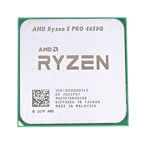 CPU AMD Ryzen 5 PRO 4650G (AMD AM4 - 6 Core - 12 Thread - Base 3.7GHz - Turbo 4.2GHz - Cache 11MB) - Tray / Box