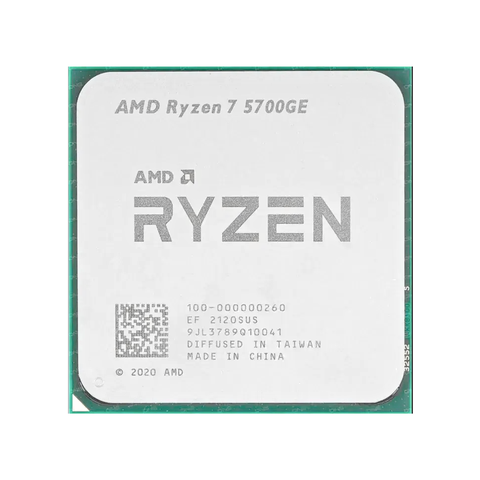 CPU AMD Ryzen 7 5700GE (AMD AM4 - 8 Core - 16 Thread - Base 3.2GHz - Turbo 4.6GHz - Cache 20MB) - Tray / Box