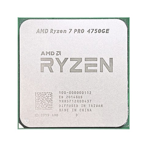 CPU AMD Ryzen 7 PRO 4750GE (AMD AM4 - 8 Core - 16 Thread - Base 3.1GHz - Turbo 4.3GHz - Cache 12MB) - Tray / Box
