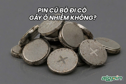 Pin Cũ Bỏ Đi Có Gây Ô Nhiễm Không?