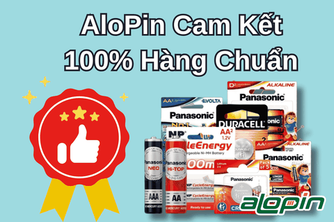 AloPin Cam Kết 100% Hàng Chuẩn