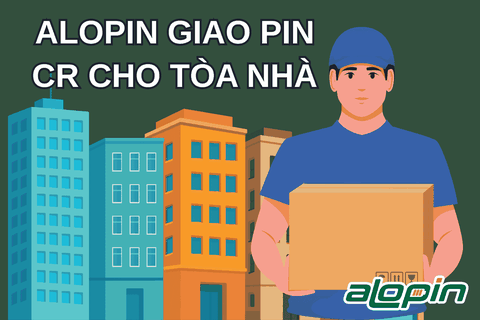 AloPin Giao CR Cho Tòa Nhà