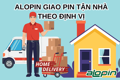 AloPin Giao Pin Tận Nhà Theo Định Vị