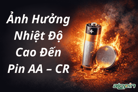 Ảnh Hưởng Nhiệt Độ Cao Đến Pin AA – CR