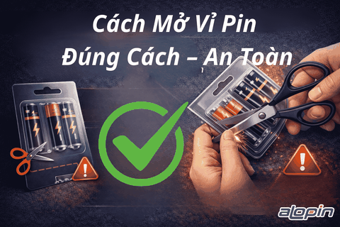 Cách Mở Vỉ Pin Đúng Cách – An Toàn