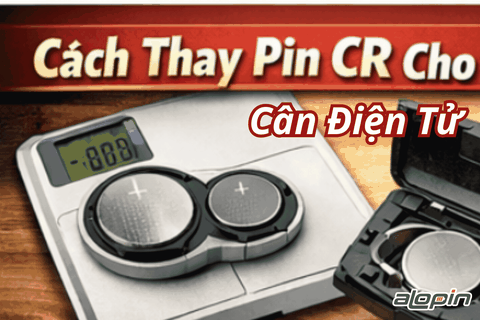 Cách Thay Pin CR Cho Cân Điện Tử Đúng Chuẩn
