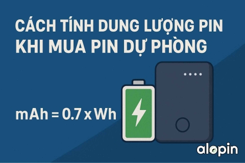 Cách Tính Dung Lượng Pin Khi Mua Pin Dự Phòng