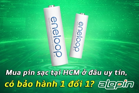 Mua pin sạc tại HCM ở đâu uy tín, có bảo hành 1 đổi 1?