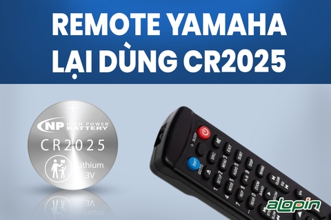 Remote Yamaha Lại Dùng CR2025