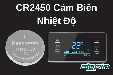 CR2450 Cảm Biến Nhiệt Độ