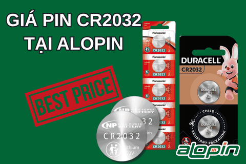 Giá Pin CR2032 Tại AloPin