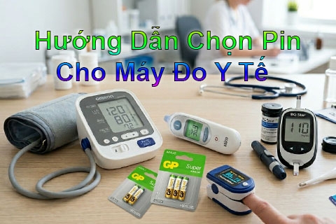 Hướng Dẫn Chọn Pin Cho Máy Đo Y Tế: Đảm Bảo Độ Chính Xác Và An Toàn