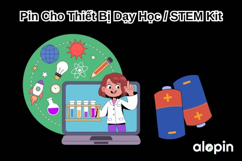 Pin Cho Thiết Bị Dạy Học / STEM Kit