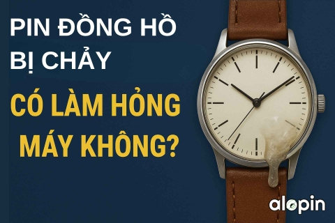 Pin Đồng Hồ Bị Chảy Có Làm Hỏng Máy Không?