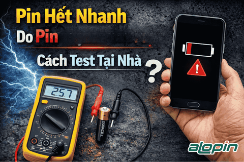 Pin Hết Nhanh Do Pin Hay Do Thiết Bị? Cách Test Tại Nhà
