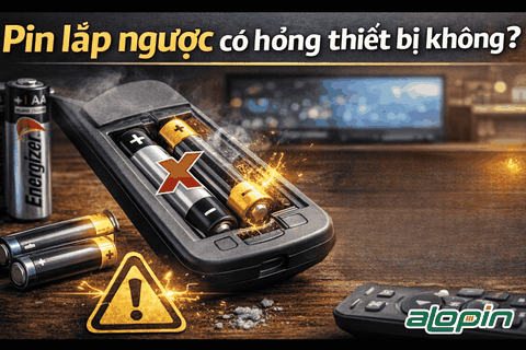 Pin Lắp Ngược Có Hỏng Thiết Bị Không?