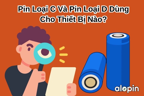 Pin Loại C Và Pin Loại D Dùng Cho Thiết Bị Nào?