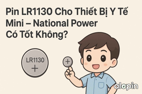 Pin LR1130 Cho Thiết Bị Y Tế Mini – National Power Có Tốt Không?