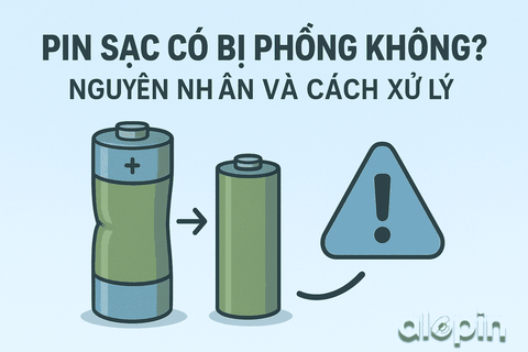 Pin Sạc Có Bị Phồng Không? Nguyên Nhân Và Cách Xử Lý An Toàn