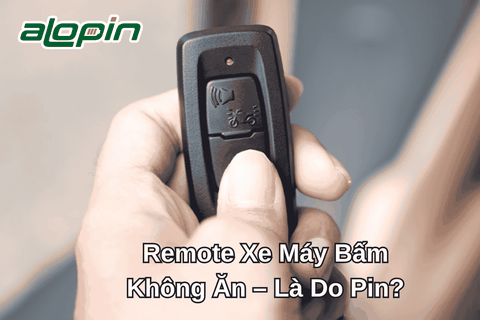 Remote Xe Máy Bấm Không Ăn – Có Phải Do Pin?