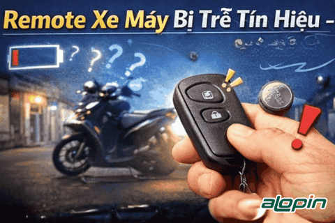 Remote Xe Máy Bị Trễ Tín Hiệu - Có Phải Do Pin?