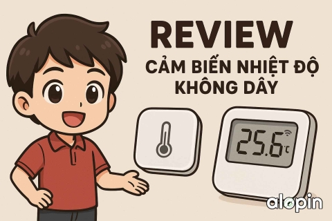 Review Pin Cho Cảm Biến Nhiệt Độ Không Dây