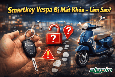 Smartkey Vespa Bị Mất Khóa – Làm Sao? Hướng Dẫn Xử Lý An Toàn