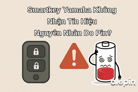 Smartkey Yamaha Không Nhận Tín Hiệu – Nguyên Nhân Do Pin?