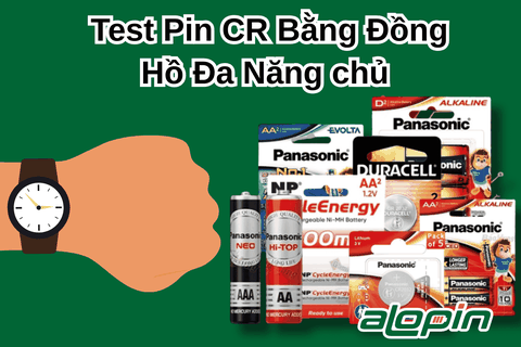 Test Pin CR Bằng Đồng Hồ Đa Năng