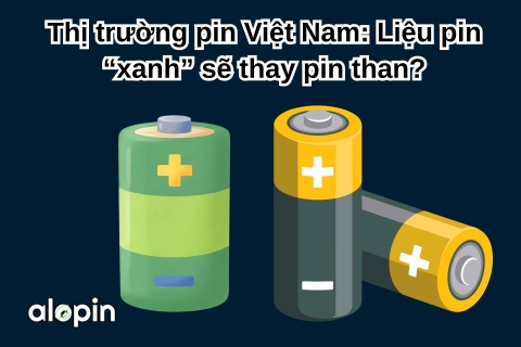 Thị trường pin Việt Nam: Liệu pin “xanh” sẽ thay pin than?