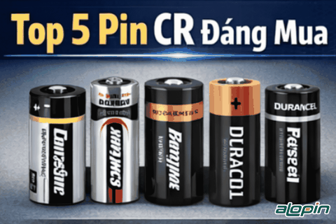 Top 5 Pin CR Đáng Mua Nhất Hiện Nay