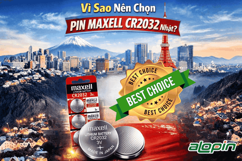 Vì Sao Nên Chọn Pin Maxell CR2032 Nhật? Có Gì Khác So Với Pin Thường?