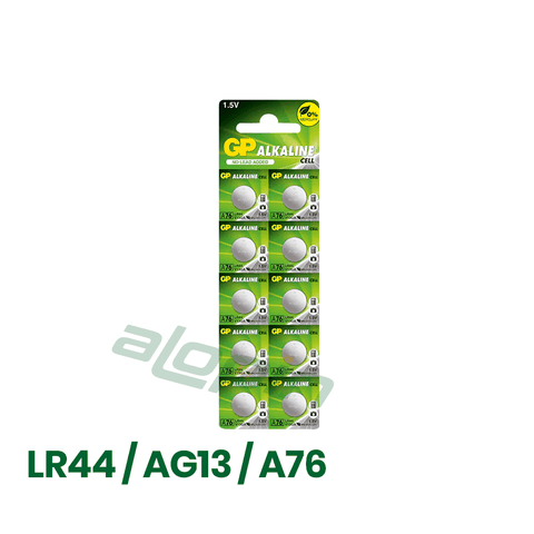 Pin GP Alkaline LR44 (AG13 / A76) - Chính Hãng