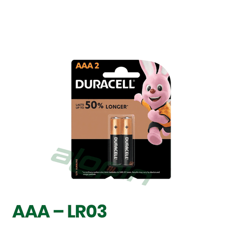 Pin Duracell Coppertop Alkaline AAA 1.5V (Vỉ 2 Viên) – Chính Hãng