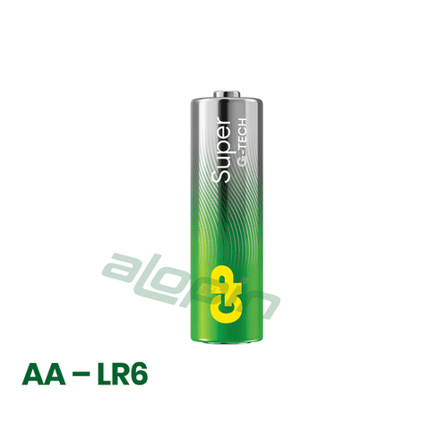 Pin GP Super Alkaline AA 1.5V (Vỉ 2 Viên) – Chính Hãng