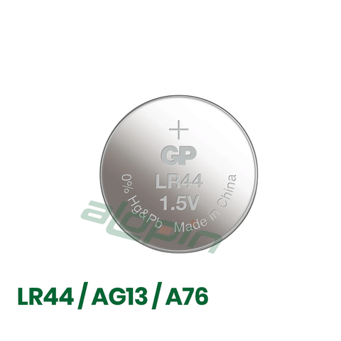 Pin GP Alkaline LR44 (AG13 / A76) - Chính Hãng