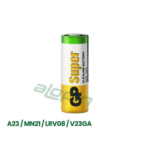 Pin GP Alkaline A23 (MN21 / LRV08 / V23GA) Vỉ 5 Viên - Chính Hãng